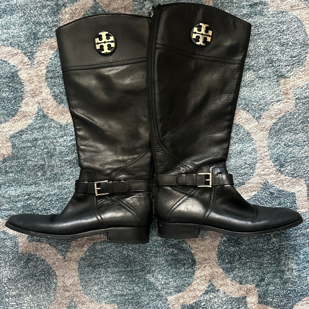 Tory Burch black boots